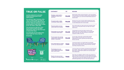 True or False Sheet